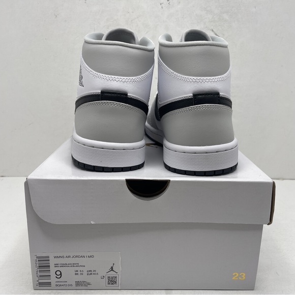 Nike Air Jordan 1 Retro Mid WMNS “Grey Fog” 2022 - Picture 4 of 4